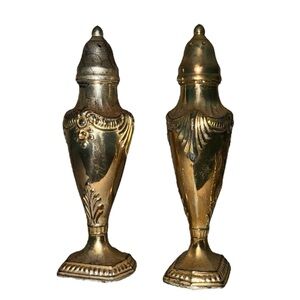 Victoria by Masco Silverplate Salt & Pepper Shakers | Vintage Urn Style